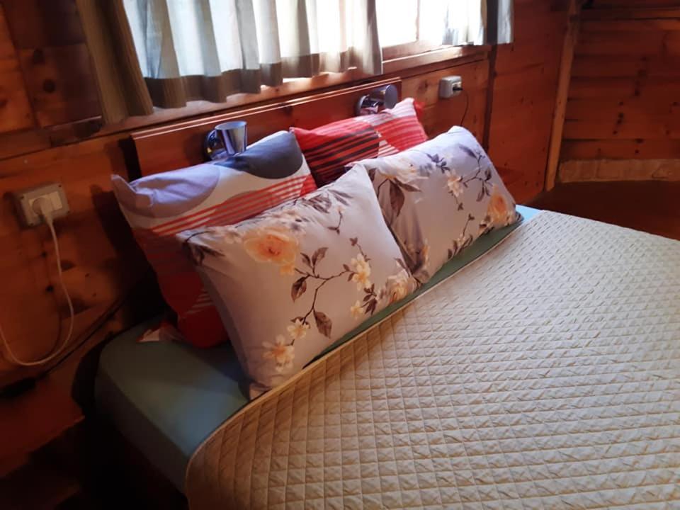 בקתת עץ בחורש במנות - דום גיאודזי - Wooden Cabin In Manot 외부 사진